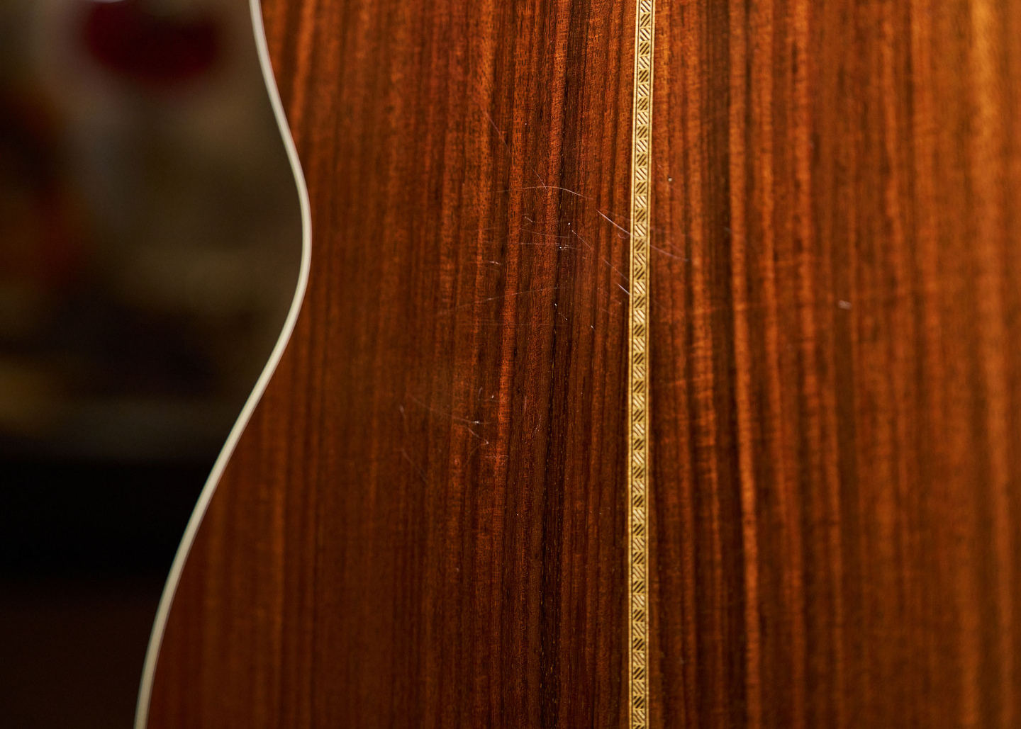 Back of the guitar