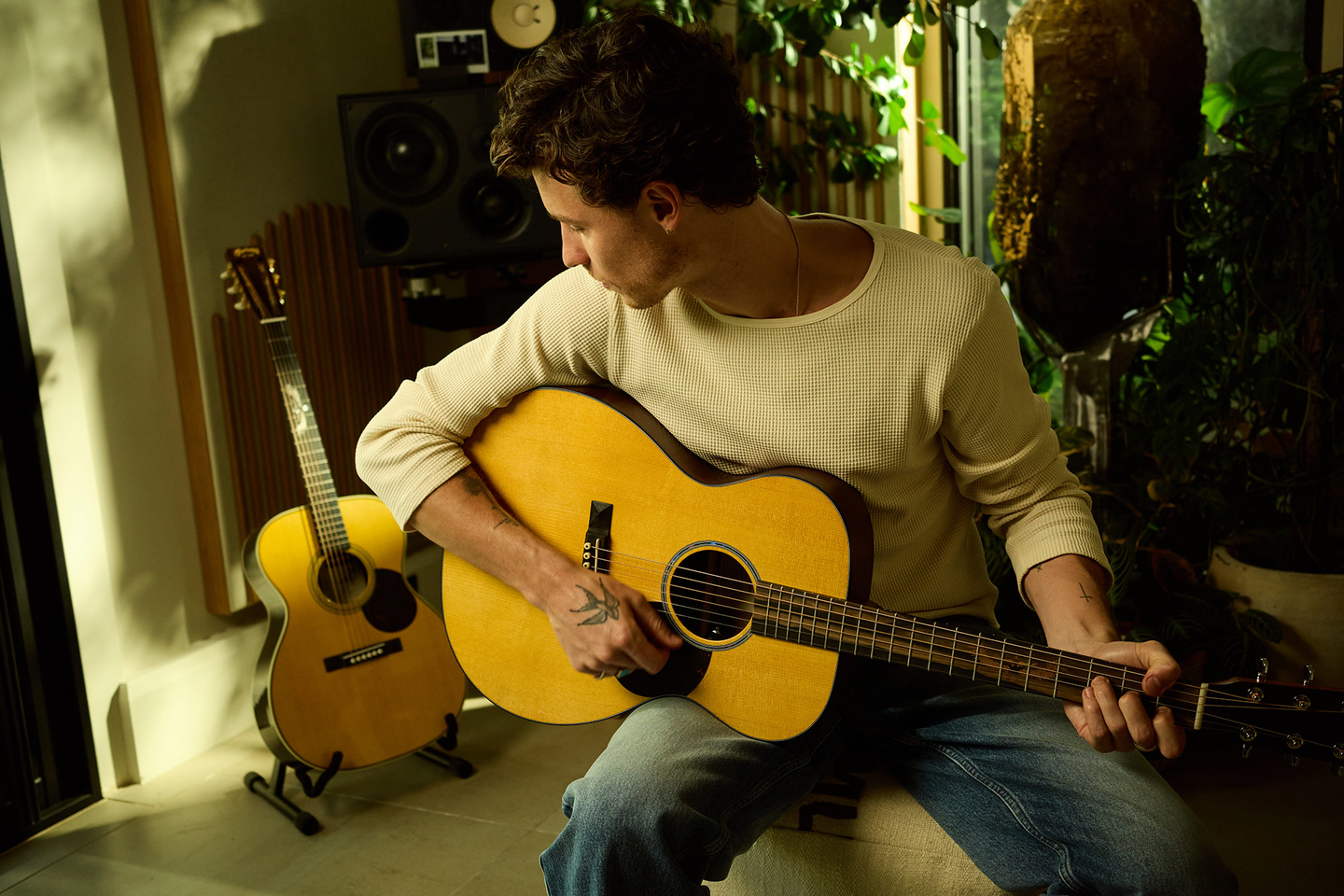 Shawn Mendes and his guitar