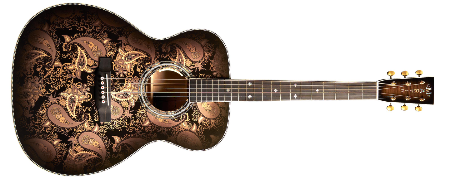 Custom Shop M Paisley Ember Burst