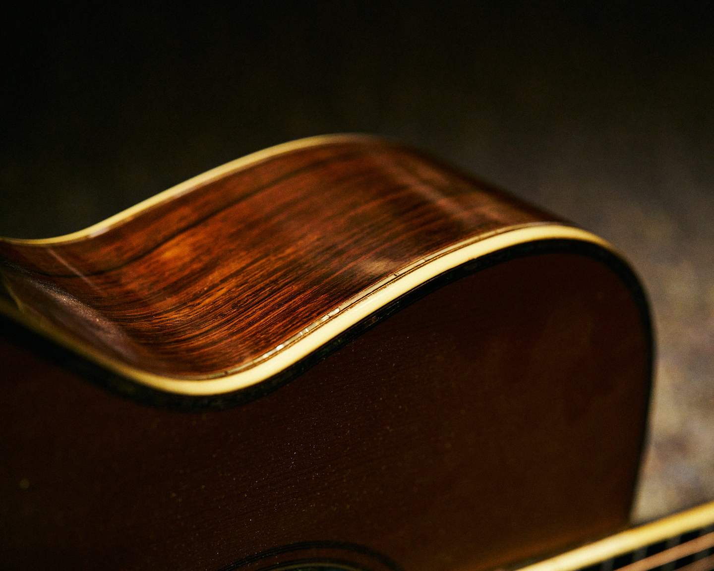 DeGrote's guitar at the Martin Museum