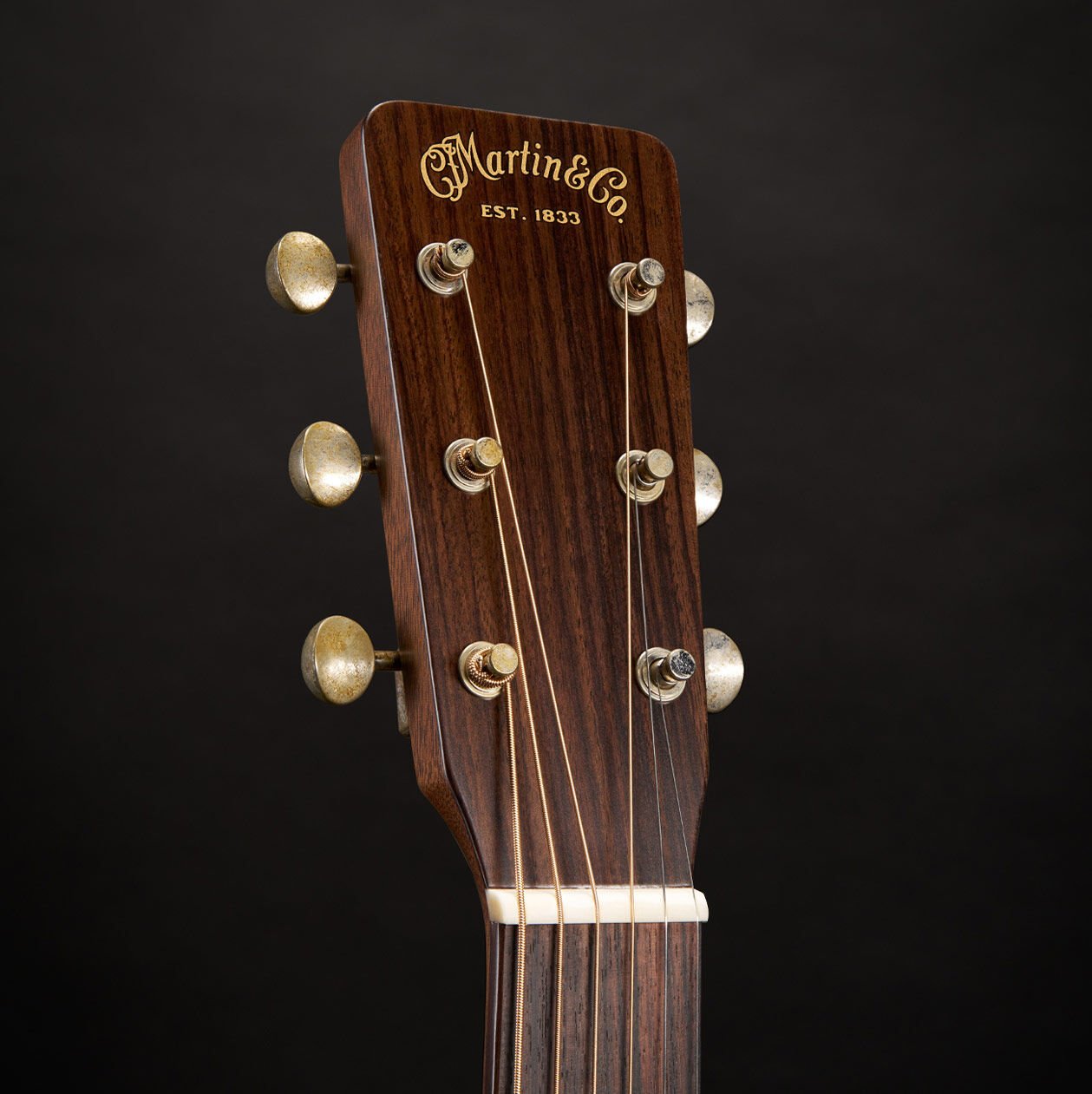 Headstock of the D-18