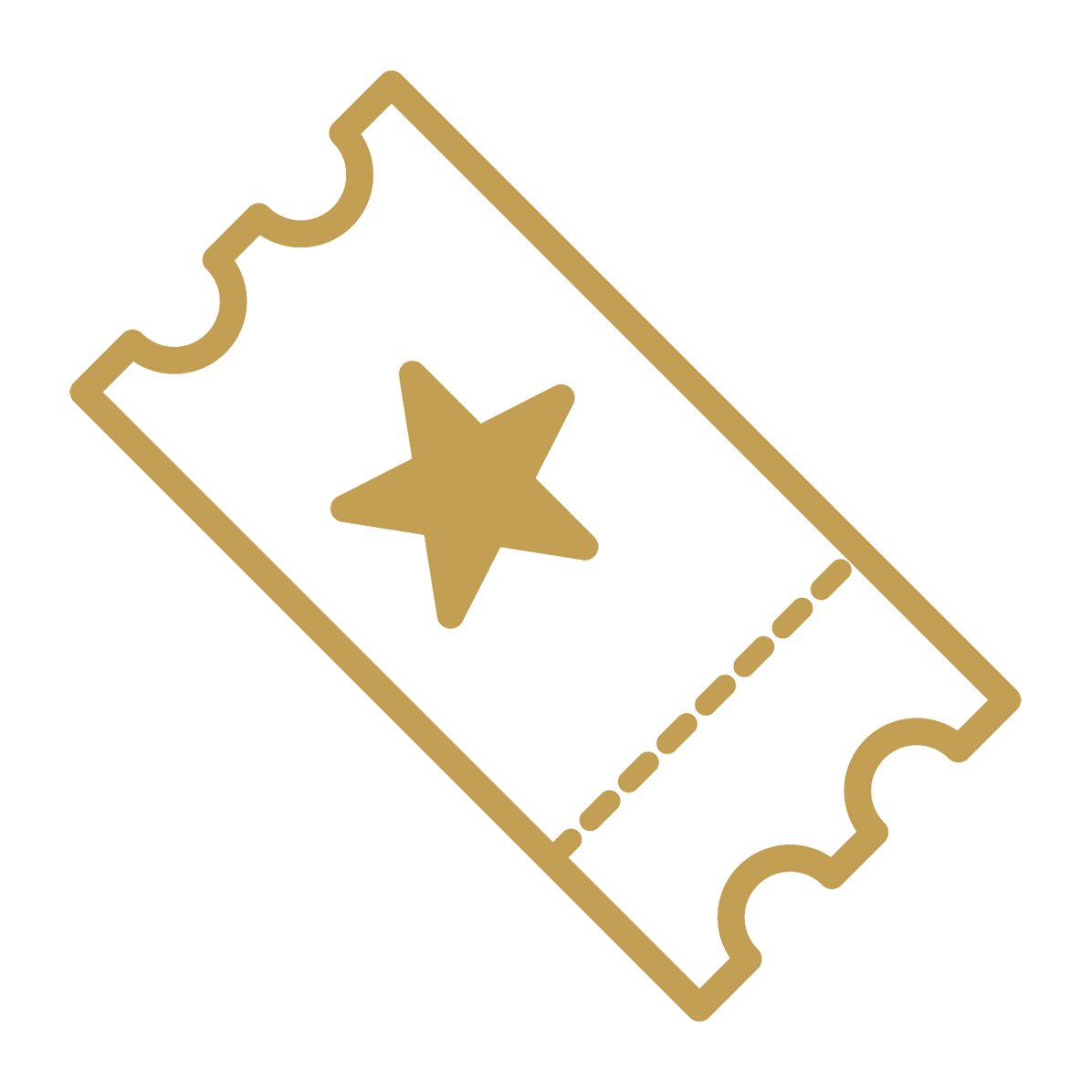 Events ticket icon