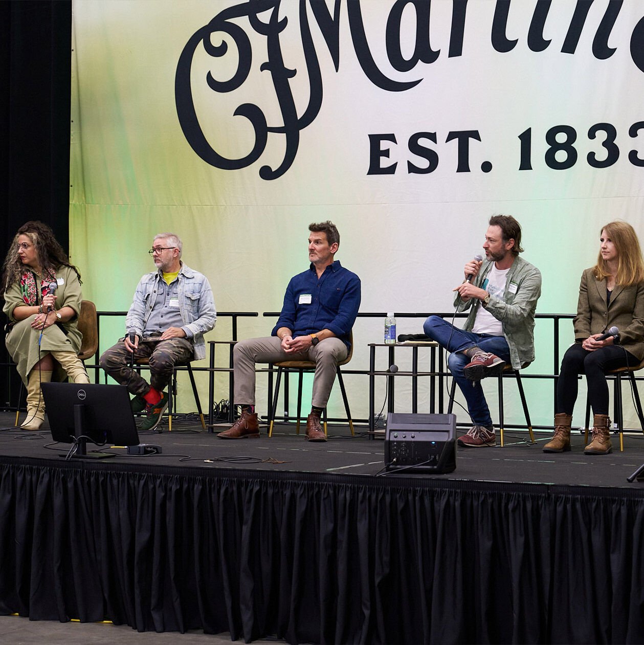 The panel at the Martin Sustainability Summit