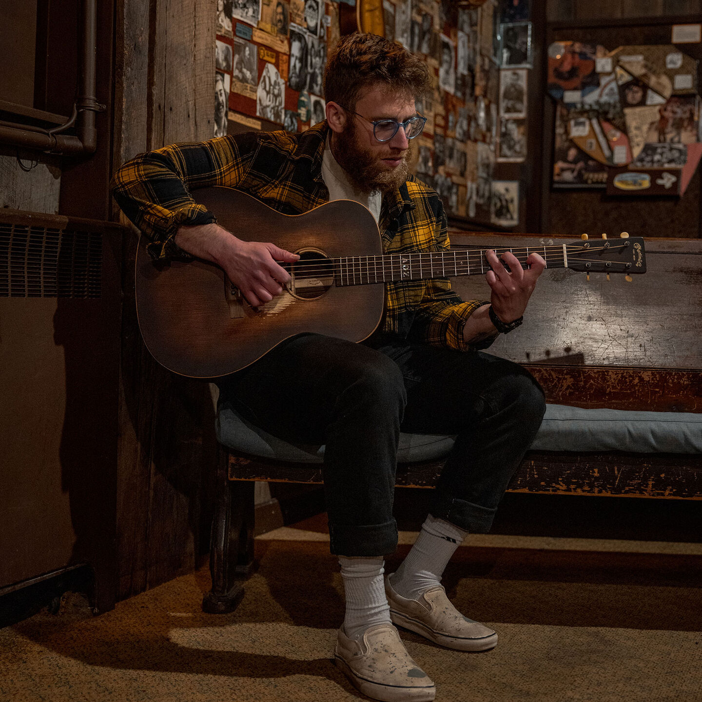 Man playing guitar