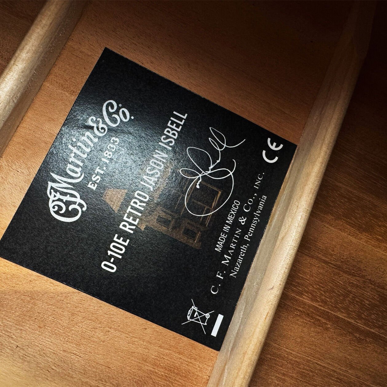 Glam photo of the Jason Isbell signature model