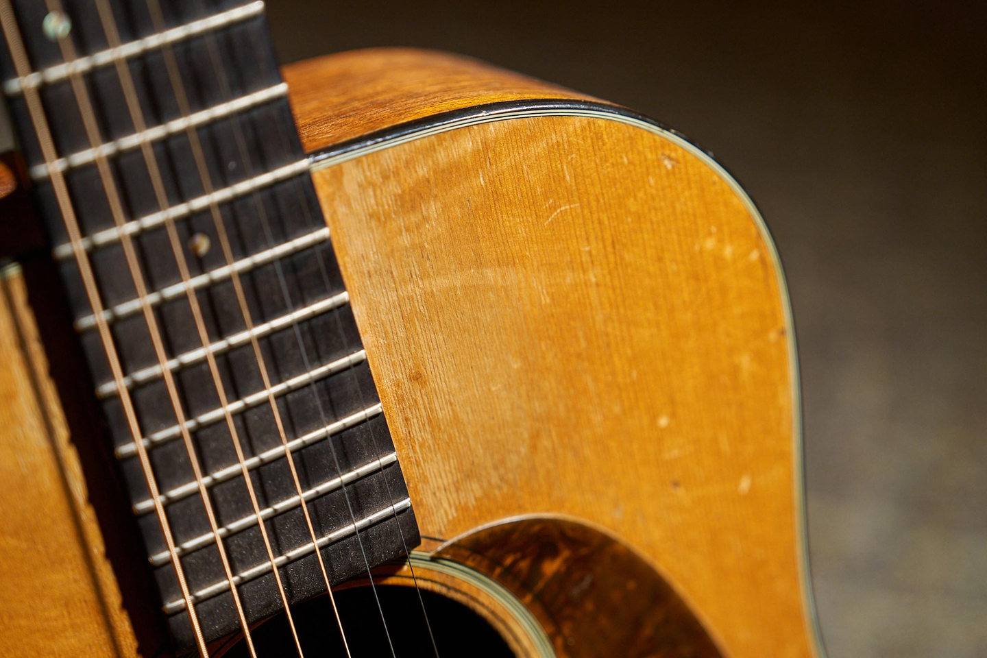 Photo of James Taylor's 1937 D-18
