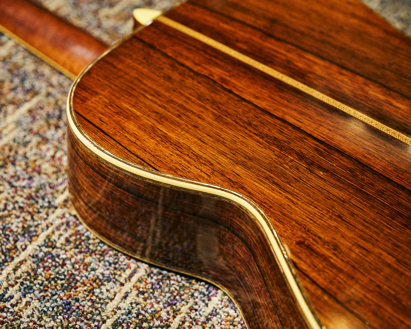 DeGrote's guitar at the Martin Museum