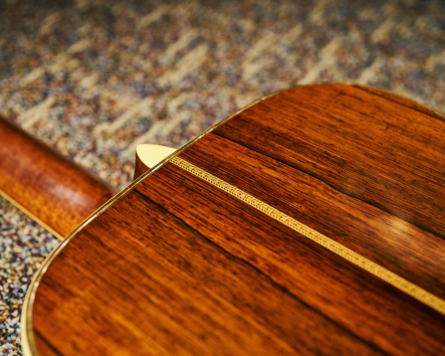 DeGrote's guitar at the Martin Museum