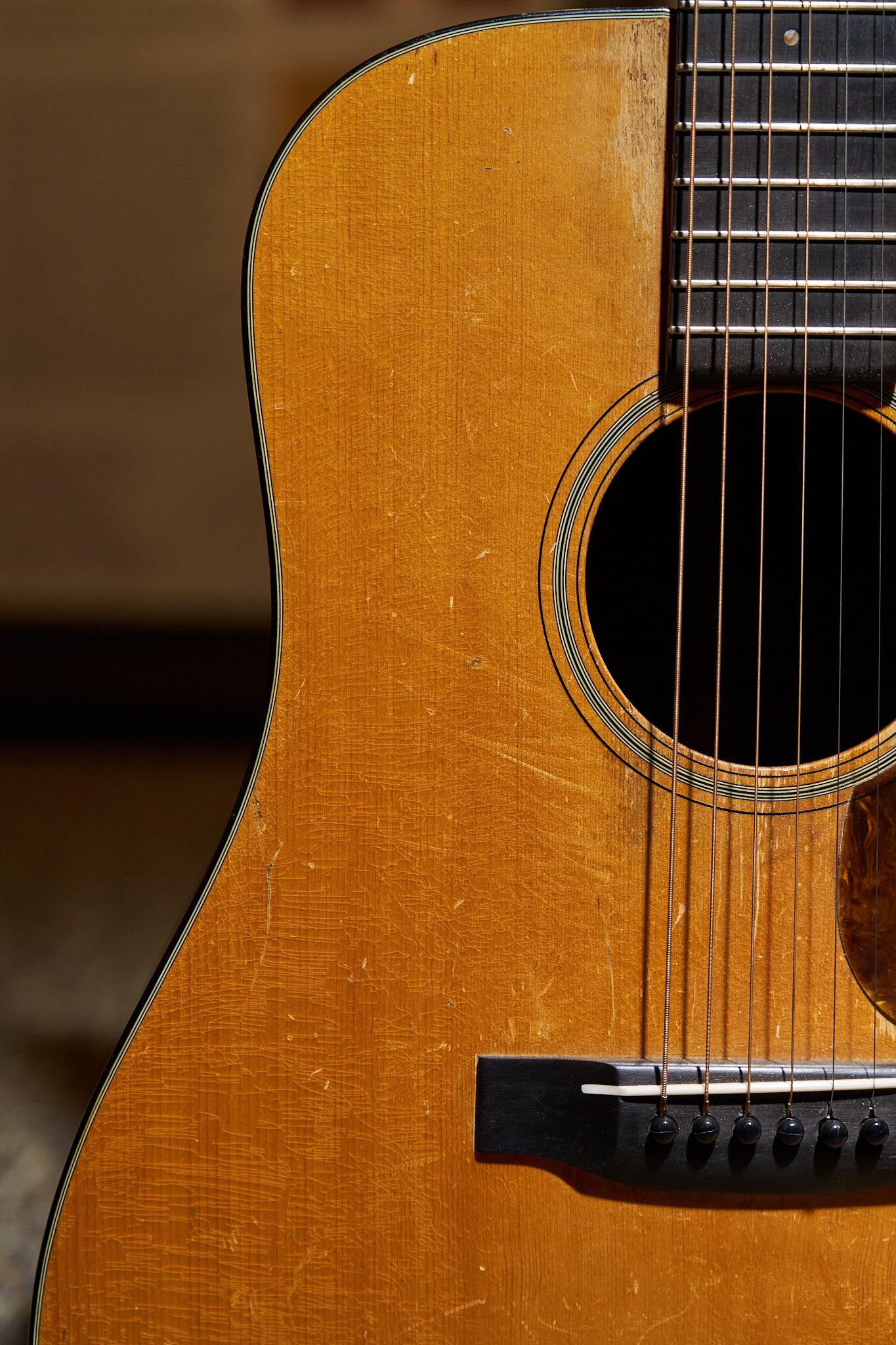 Photo of James Taylor's 1937 D-18