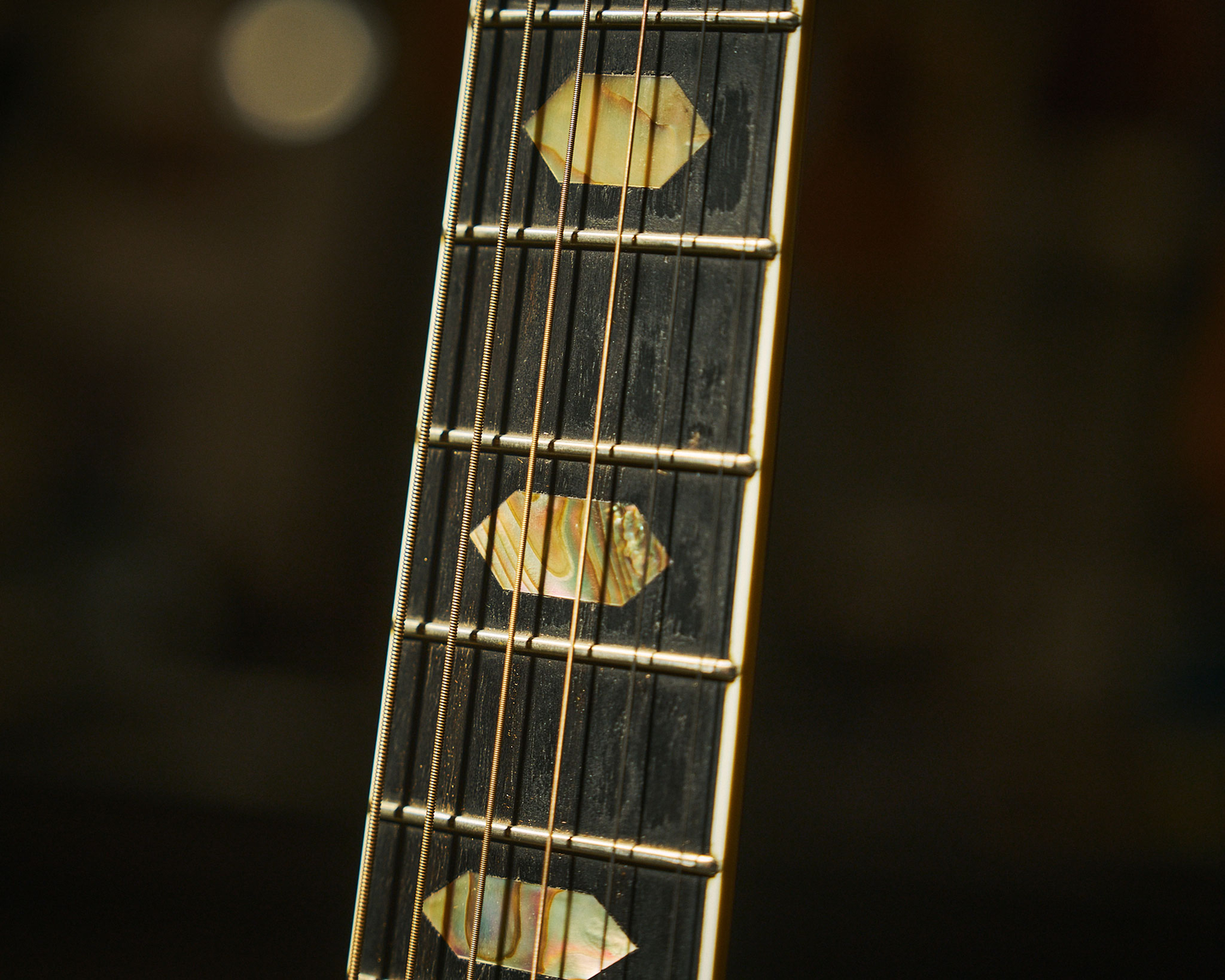 Fretboard of a pre-war D-45