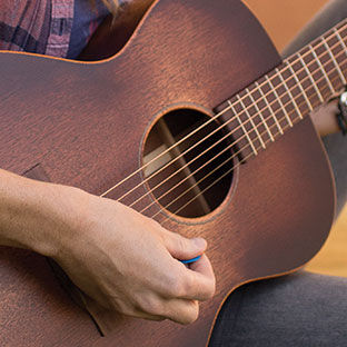 Strumming and picking sale