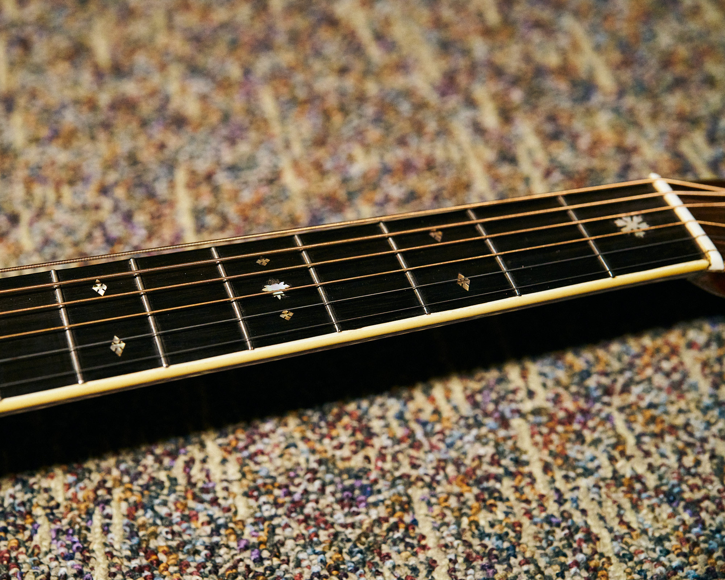 DeGrote's guitar at the Martin Museum