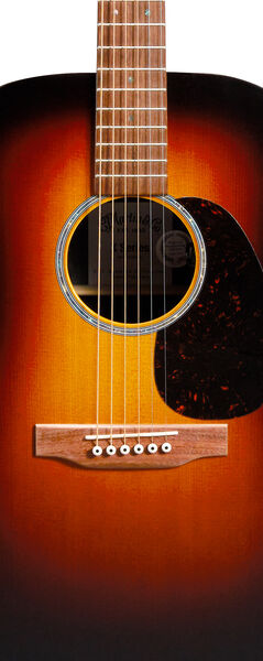 Body of Martin D-X2E Ziricote Burst Guitar image number 2
