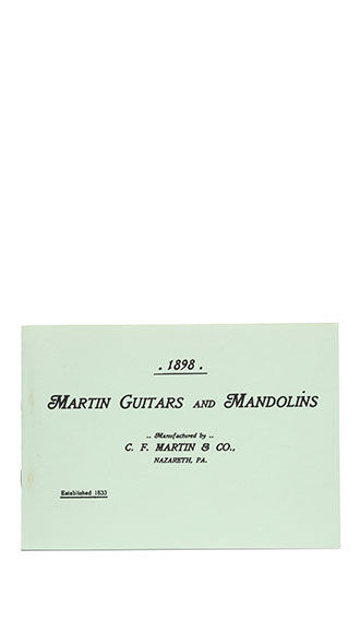 CF Martin 1898 Catalog Reprint