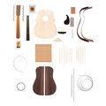 East Indian Rosewood- Dreadnought 12 String Kit image number 1