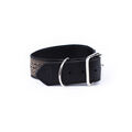 Souldier Leather Dog Collar: Ellington Black image number 1