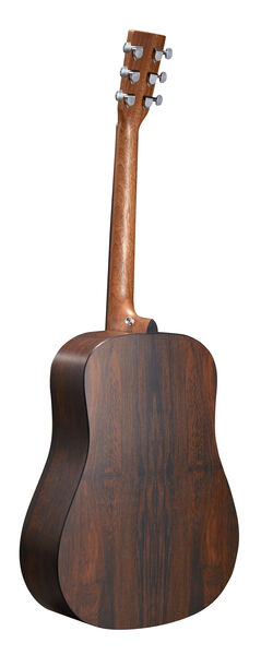 Back of Martin D-X2E Brazilian Rosewood Guitar image number 1
