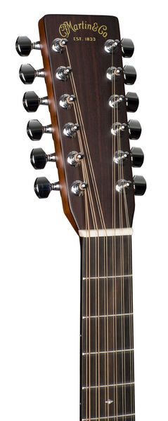 Headstock and Neck of Martin HD12-28 Guitar image number 2