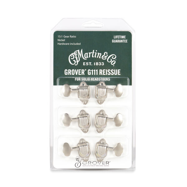 Martin Vintage Grover® Tuners – Nickel image number 0