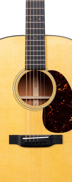 Top of Martin D-18 Gloss Guitar image number 2