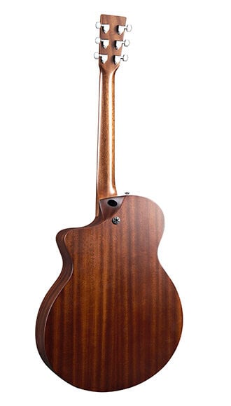 Back of Martin SC-10E Modern Guitar