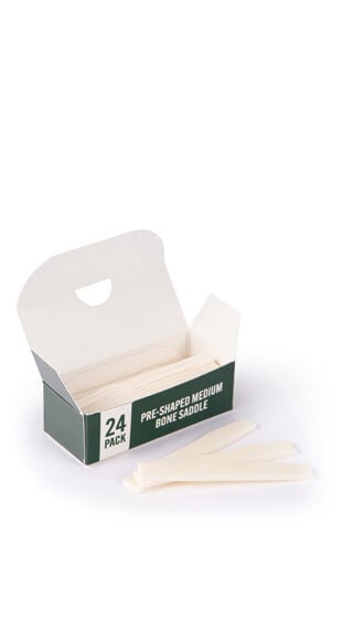 Pre-Shaped Medium Bone Saddle &ndash; 24-Pack