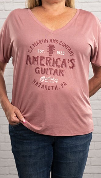 Martin Women's American Guitar Tee