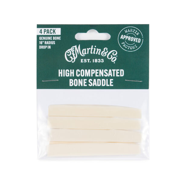 Martin High Compensated Bone Saddle – 4-Pack image number 0