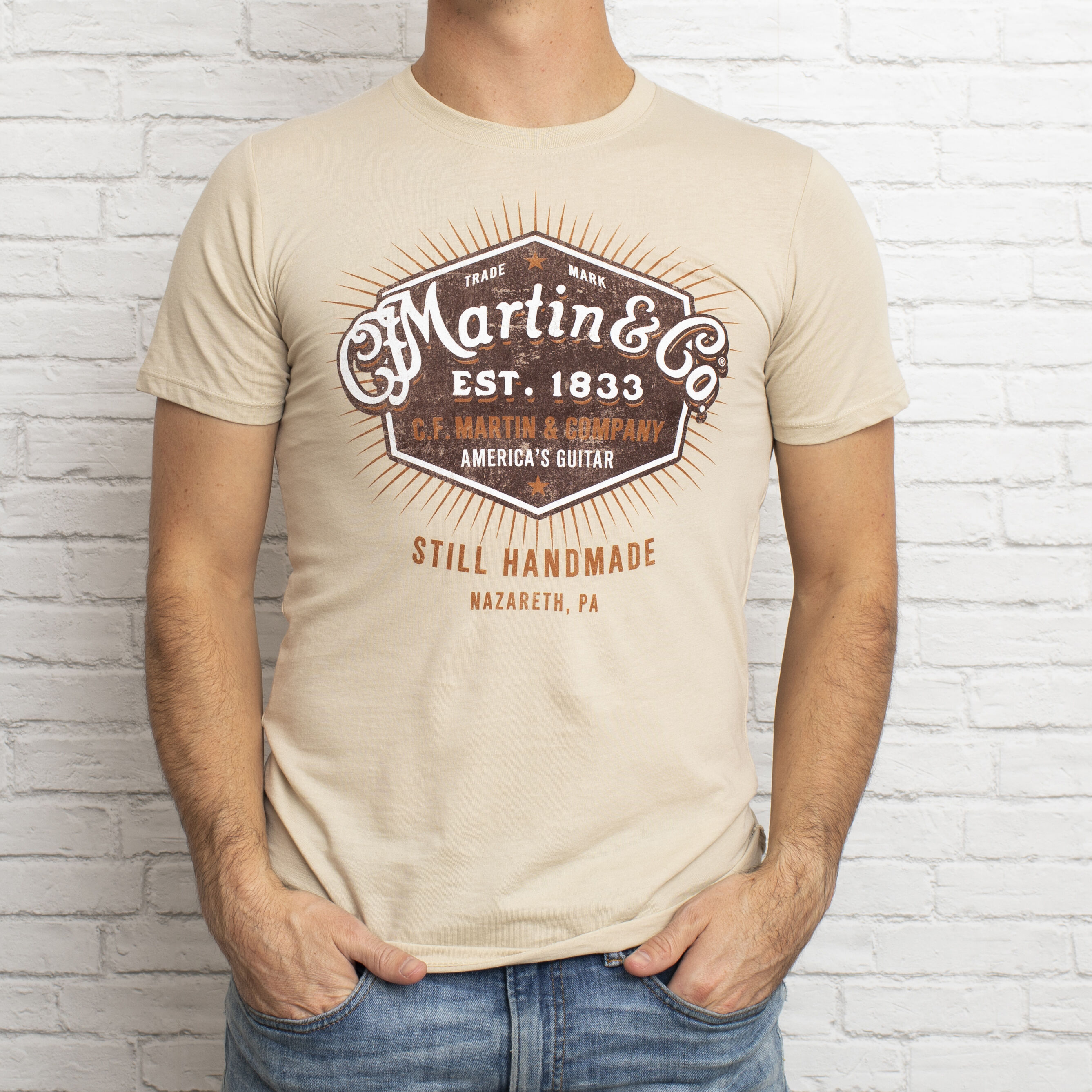 Martin guitars t shirt Clearance