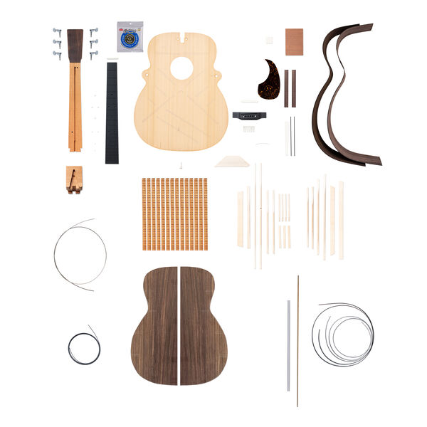 East Indian Rosewood Jumbo Guitar Kit image number 0