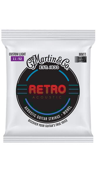 Retro&reg; Acoustic Guitar Strings