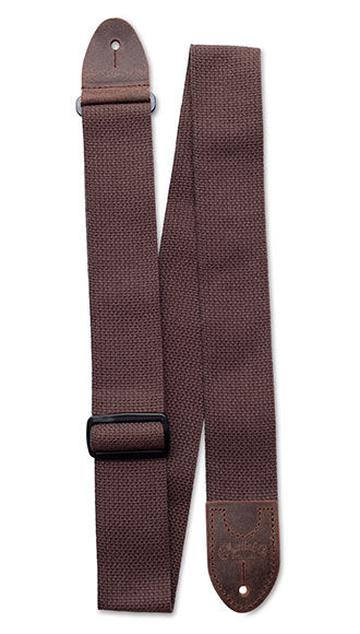 Basic Cotton Weave Strap w/ Pick Holder (Brown)
