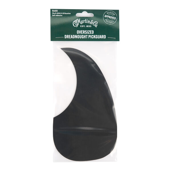 Martin Black Dreadnought Oversized Pickguard image number 0