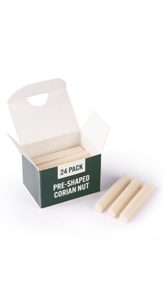 Pre-Shaped Corian Nut &ndash; 24-Pack