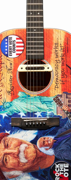 Body of Martin D-11E Rock the Vote Guitar image number 2