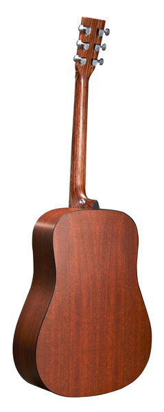 Back of Martin D-X1E Mahogany Guitar image number 1