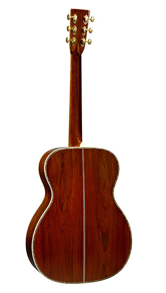 Back of 000-45 Joe Bonamassa Guitar