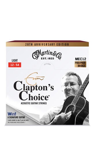 Clapton’s Choice Acoustic Guitar Strings