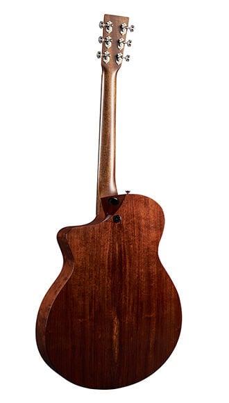 Back of Martin SC-13E Modern Mezcal Burst&trade; Guitar