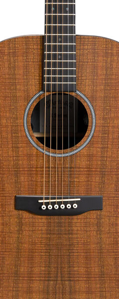 Body of Martin D-X1E Koa Guitar image number 2