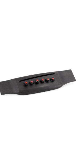 LUXE BY MARTIN® Bridge Pins (Gloss Black)