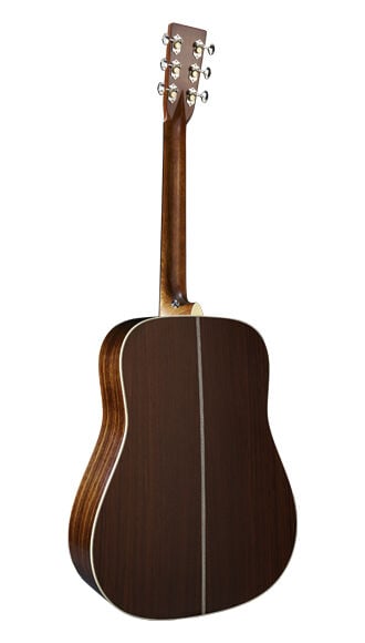 Back of Martin HD-28E Guitar
