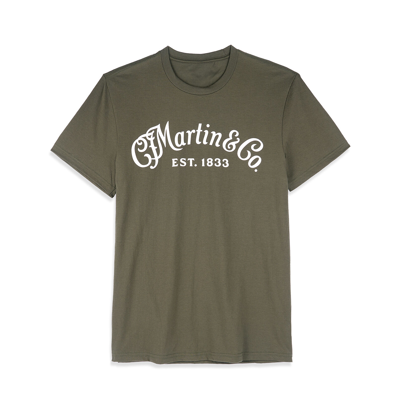 Martin Olive Logo T Shirt