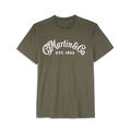 Martin Olive Logo T-Shirt image number 2