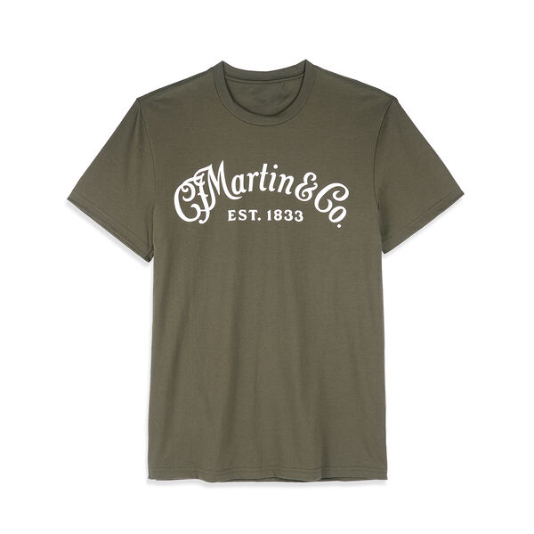 Martin Olive Logo T-Shirt image number 1