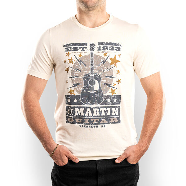 Retro Guitar T-shirt image number 0