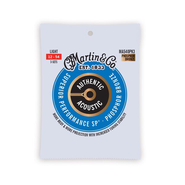 Authentic Acoustic SP® Guitar Strings Phosphor Bronze image number 0