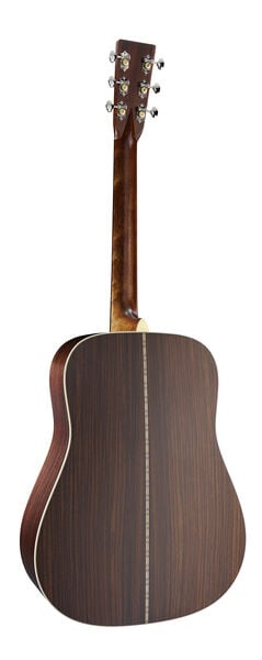 Back of Martin D-28 Satin 1935 Sunburst Guitar image number 1