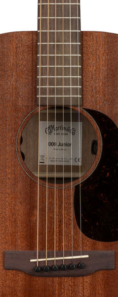 Body of Martin 000 Jr E Sapele Guitar image number 2