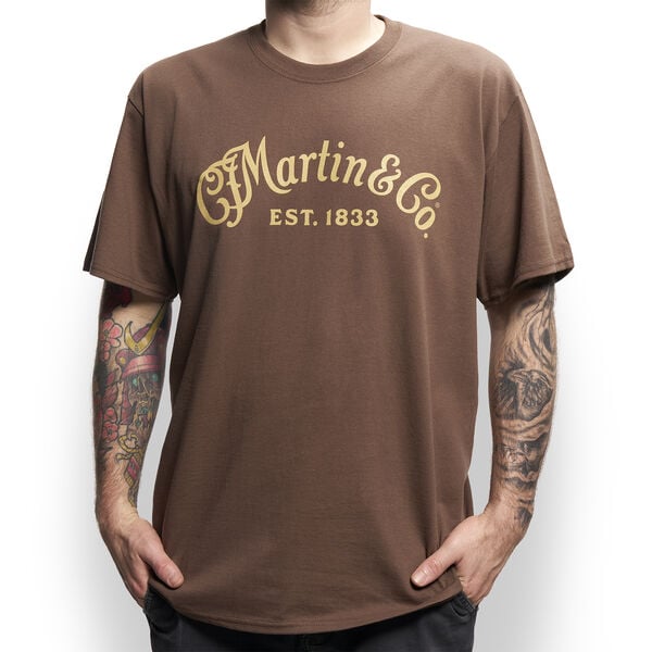 Martin Tone on Tone Walnut Brown T-Shirt image number 0